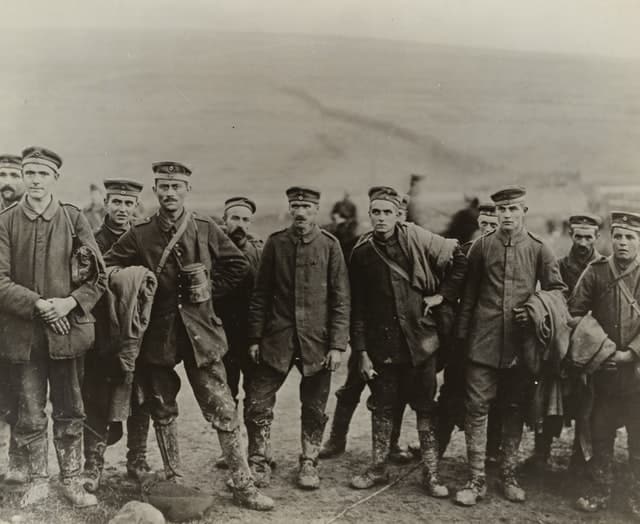¿Cómo se enseña la Segunda Guerra Mundial en Alemania? 3 prisioneros alemanes en la segunda guerra mundial