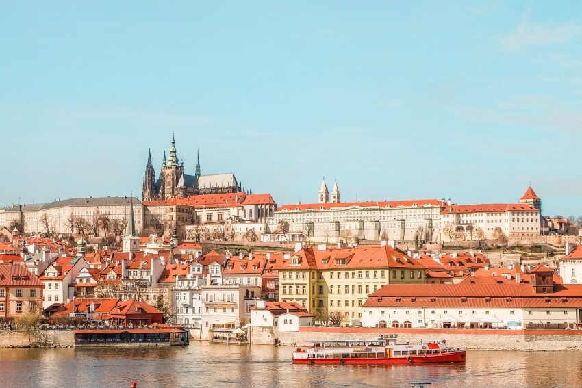 Walking in Prague